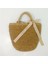 B Yeni Kadın Çantası Moda Plaj Retro Hasır Rattan Hasır Çanta Bayan El Yapımı Örme Messenger Crossbody Omuz Çantası Çanta (Yurt Dışından) 2