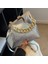 Altın Vintage Kova Çanta Dokuma Kadınlar Için Crossbody Çanta Debriyaj Kadın Parti Çanta Çantalar Pu Deri Omuz Askılı Çanta Sac (Yurt Dışından) 3