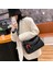 Bej Hakiki Deri Crossbody Çanta Kadın Ünlü Marka Kadın Omuz Çantası Moda Geniş Omuz Askısı Yumuşak Küçük Kadın Çantası Bolsa Kesesi (Yurt Dışından) 5