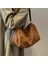 Haki Marka Tasarım Suni Süet Kadın Messenger Crossbody Çanta Geniş Askı Omuz Çantası Bayan Çanta Için Büyük Kapasiteli Bolsos Kılıf Kahverengi (Yurt Dışından) 5