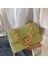 Beyaz Omuzdan Askili Çanta Kadın Çerçeve Çanta Altın Kadınlar Için Kalın Zincir Çanta Flap Omuz Çantaları Deri Trendy Satchel Çanta Chic Crossbody Çanta (Yurt Dışından) 2