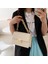 Beyaz Omuzdan Askili Çanta Kadın Çerçeve Çanta Altın Kadınlar Için Kalın Zincir Çanta Flap Omuz Çantaları Deri Trendy Satchel Çanta Chic Crossbody Çanta (Yurt Dışından) 4