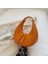 Turuncu Ünlü Marka Kadın Deri Omuz Çantası Kadınlar Için Crossbody Çanta Koltukaltı Çanta Katı Çanta Vintage Hobos Çanta Sac Femme Tote Yeni (Yurt Dışından) 2