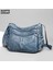 Auburn Kadın Çantası Siyah Kadın Postacı Çantası Yumuşak Yıkanmış Pu Deri Crossbody Çanta Kadın Çanta Vintage Omuz Hobos Tasarımcı (Yurt Dışından) 3