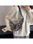 Siyah Beyaz Stil 2 Moda Yarım Ay Bayanlar Çanta Retro Rahat Kadın Tote Omuz Çantası Kanvas Çanta Hobo Koltukaltı Omuz Çantaları Shopper Çanta (Yurt Dışından) 5