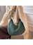 Womew Için B-Siyah Kış Trendy Kadın Sahte Süet Omuz Çantaları Mat Pu Deri Hobo Çanta Kadın Büyük Tasarımcı Koltukaltı Çanta Çanta (Yurt Dışından) 4