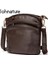 Siyah Johnature Eğlence Kadın Çantası Hakiki Deri 2022 Yeni Vintage Düz Renk Yumuşak Gerçek Dana Çok Yönlü Omuz Crossbody Çanta (Yurt Dışından) 2