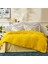 Noya %100 Pamuk Çift Kişilik Pike Takımı Sarı 2