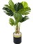 Monstera Ağacı 160CM Siyah Gold Metal Saksıda 2