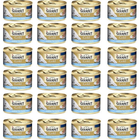 Gourmet Gold Gold Kıyılmış Ton Balıklı Kedi Konservesi 24x85gr