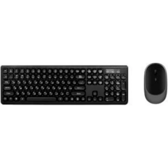Sarftech Bkb2 Siyah Türkçe Q Ev Ofis Kullanıma Uygun Kablosuz Klavye Mouse Set