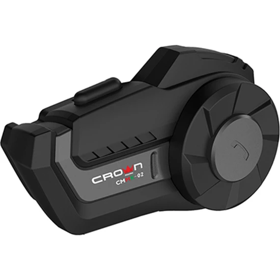 Crown Micro 2 Kişilik interkom Motosiklet Kask Bluetooth Intercom kulaklık Seti Cmmk-02