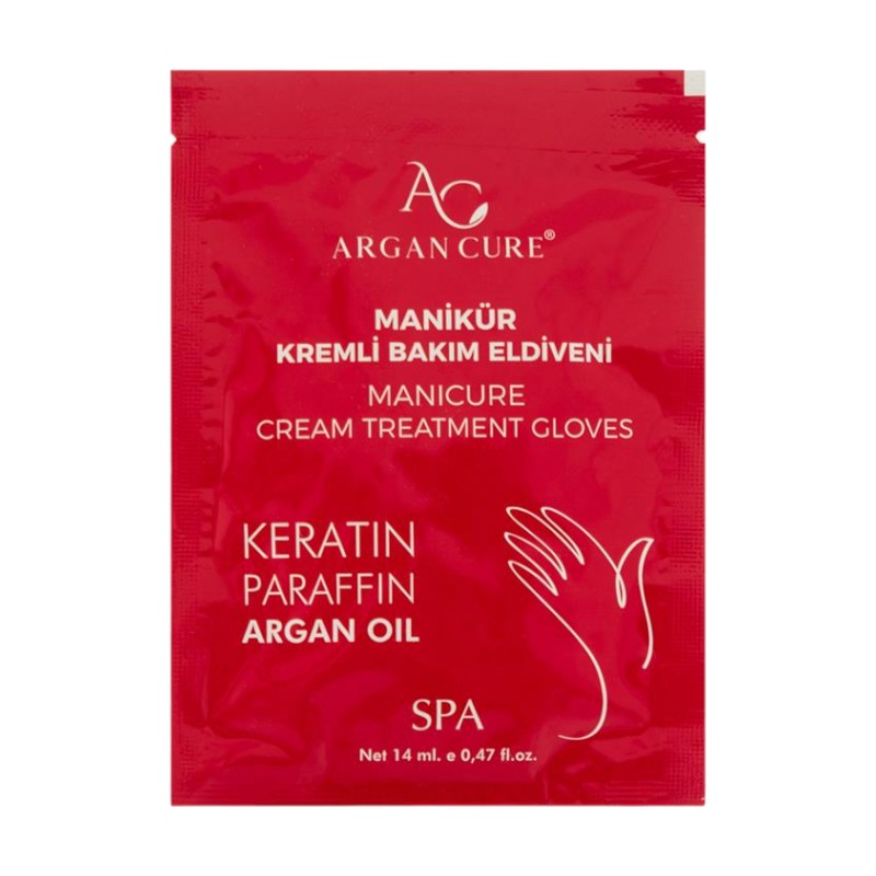 Argan Cure Manikür Kremli Bakım Eldiveni 10 Çift