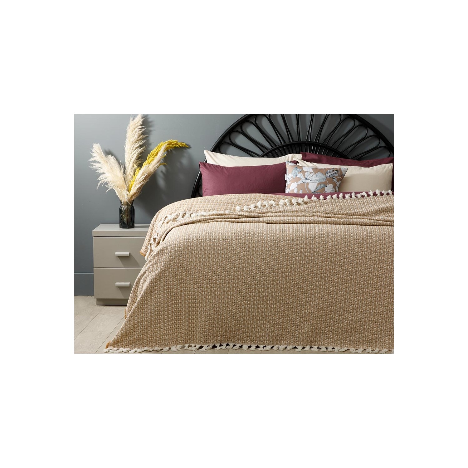 English Home Bracket Dokuma Tek Kişilik Yatak Örtüsü 160X240 Fiyatı