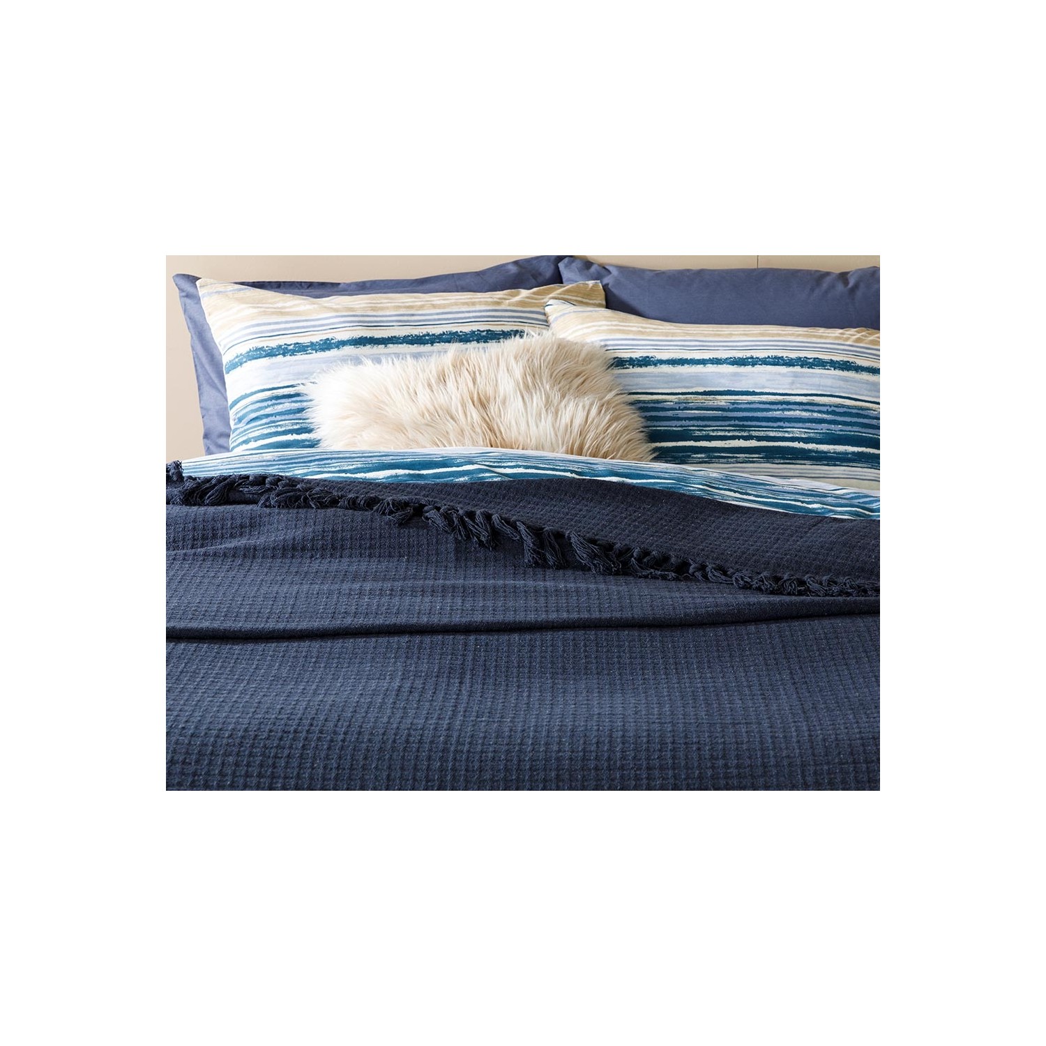 English Home Plaid Pamuklu Tek Kişilik Yatak Örtüsü 160X240 Fiyatı