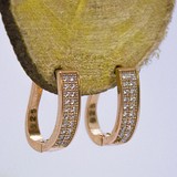 Plt Silver Zirkon Taşlı J Küpe