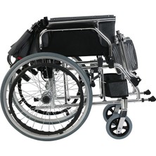 Golfi̇ G-605 Alüminyum Manuel Transfer Tekerlekli Sandalye / Aluminum Manual Trasnfer Wheelchair