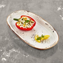 By Bone Porselen Elegance 29 cm Oval Tabak