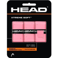 Head Xtreme Soft 3'lü Tenis Gribi Pembe