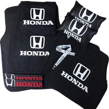 Sekutuning Honda Siyah Penye Kılıf  Deri Yastık + Halı Paspas + Ayna İpi Seti