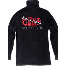 Türkiye Half Zipper Polar Black