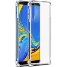 Kvy Samsung Galaxy A7 2018 Shockproof Ultra Koruyucu Sert Silikon Kapak Şeffaf