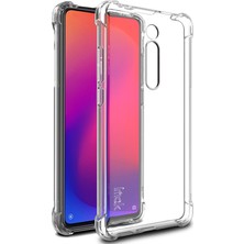 Kvy Xiaomi Mi 9t Shockproof Ultra Koruyucu Sert Silikon Kapak Şeffaf