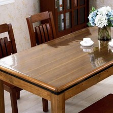 Arge Zemin Pvc Kalın Kaymaz Masa Örtüsü Koruyucu 1,7mm Kalınlık 100 x 80 cm