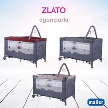 Maller Zlato Oyun Parkı ML4031 Oyuncaklı 60 x 120 cm