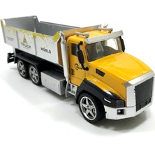 Mega Oyuncak İş Sarı  Makinası Kamyon Sürtmeli 2213-2