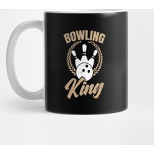 Fizello Retro Bowling  | Bowling King Gift Kupa Bardak