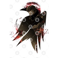 Fizello Raven'S Cloak Yagami Cardboard Dark Kupa Bardak