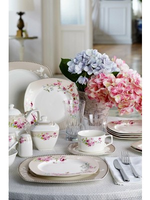 Pierre Cardin 35 Parça Mary Rose Kahvaltı Takımı