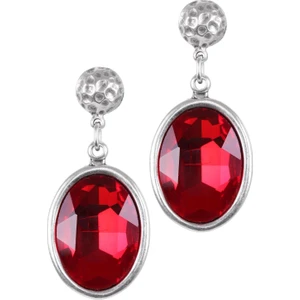 Kadın Antik Gümüş Kaplama Swarovski Taşlı Hürrem Küpe
