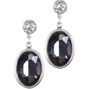 Kadın Antik Gümüş Kaplama Swarovski Taşlı Hürrem Küpe