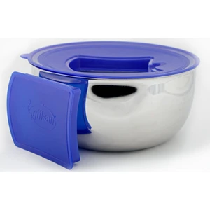 Kapaklı Çelik Karıştırma Kabı 24 cm
