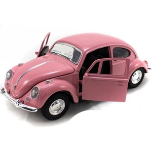 Metal Vosvos Çek Bırak Pembe 12 cm