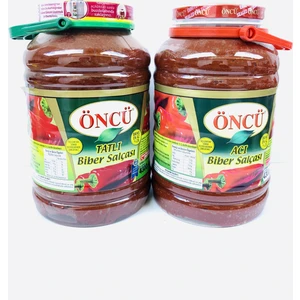 Tatlı Biber Salçası 4,3 kg + 4,3 kg Acı