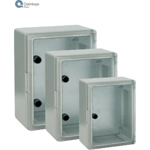 Elektrik Panosu Abs Şeffaf Kapak IP65 25X33X13 cm Çp 5012