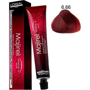 Loreal Majirogue Saç Boyası C6.66 Koyu Kumral Kızıl Bakır 50 ml