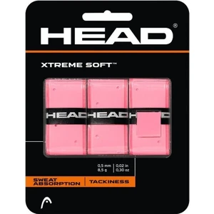 Head Xtreme Soft 3'lü Tenis Gribi Pembe