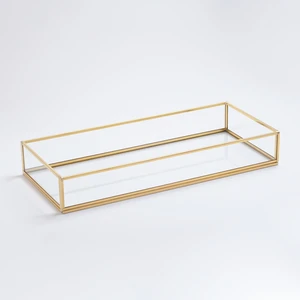 El Crea Designs Nişan Tepsisi Dekoratif Pirinç