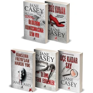 Jane Casey Polisiye ve Gerilim Seti - 5 Kitap