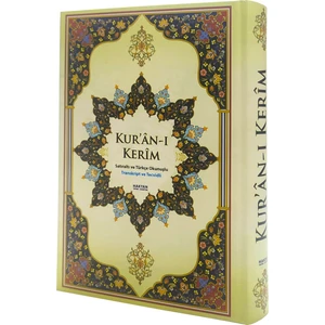 Kuran-ı Kerim Rahle Boy Satır Altı 2li Türkçe Okunuşlu Tecvidli