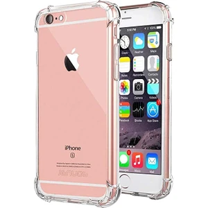 Apple iPhone 6s Plus Shockproof Ultra Koruyucu Sert Silikon Kapak Şeffaf