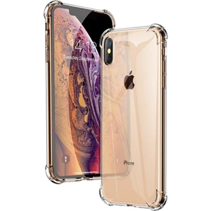 Apple iPhone XS Max Shockproof Ultra Koruyucu Sert Silikon Kapak Şeffaf