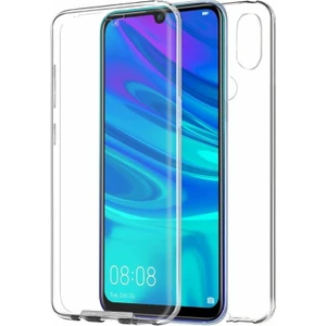 Huawei P Smart 2019 360 Derece Kılıf Kristal Silikon Soft Ön Arka Şeffaf