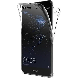Huawei P10 Lite 360 Derece Kılıf Kristal Silikon Soft Ön Arka Şeffaf