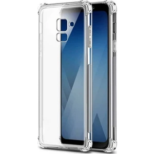 Samsung Galaxy A6 2018 Shockproof Ultra Koruyucu Sert Silikon Kapak Şeffaf