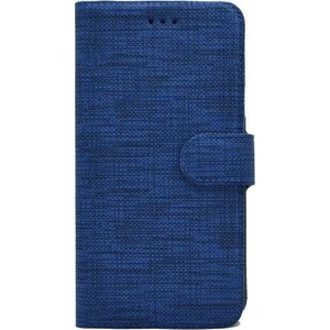 Samsung Galaxy J7 Prime 2 Spor Kumaş Cüzdan Kılıf Mavi